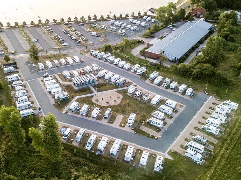 Stellplätze der Kategorie A auf der Nordweide